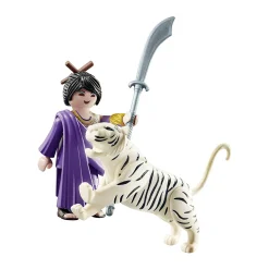 Playmobil Guerrera Ninja con Tigre 70382