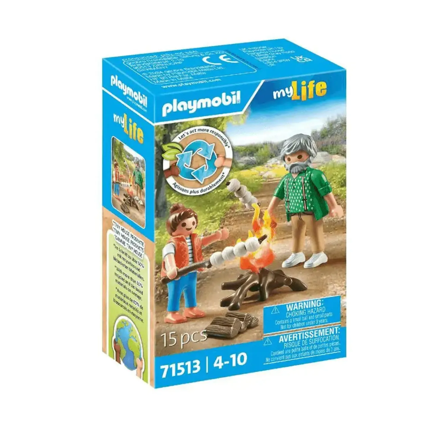 Playmobil Hoguera con malvaviscos