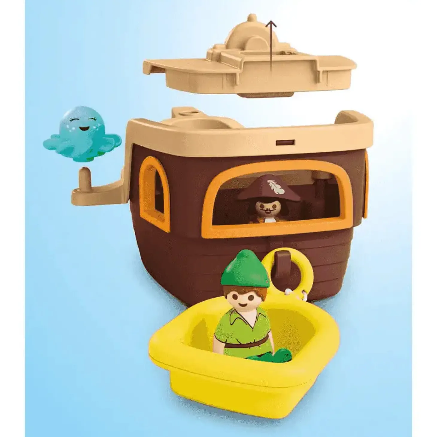 Playmobil Junior & Disney: el barco pirata de pete