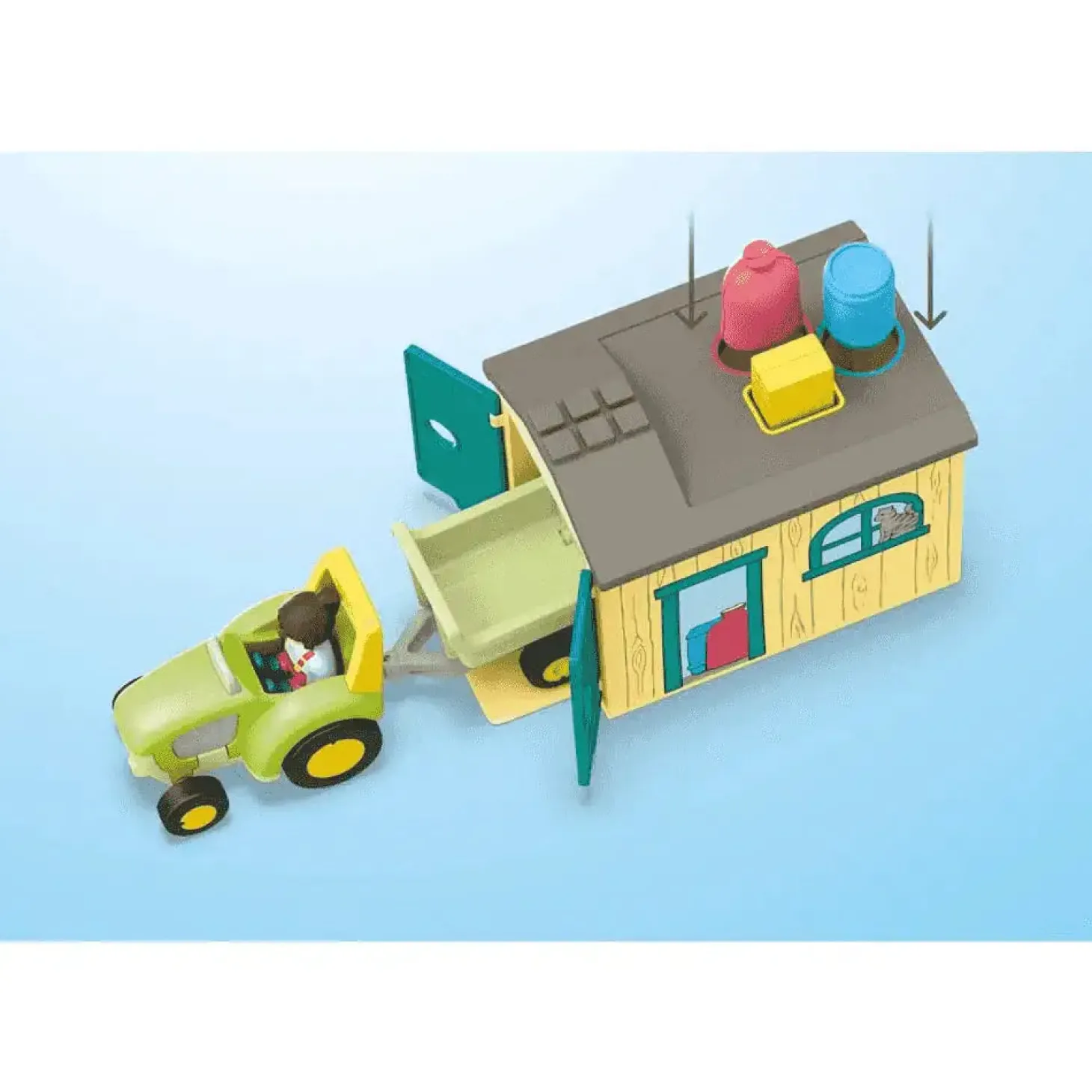 Playmobil Junior: aventura en la granja con tractor