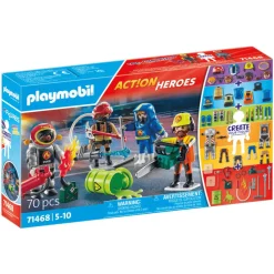 Playmobil My figures: bomberos
