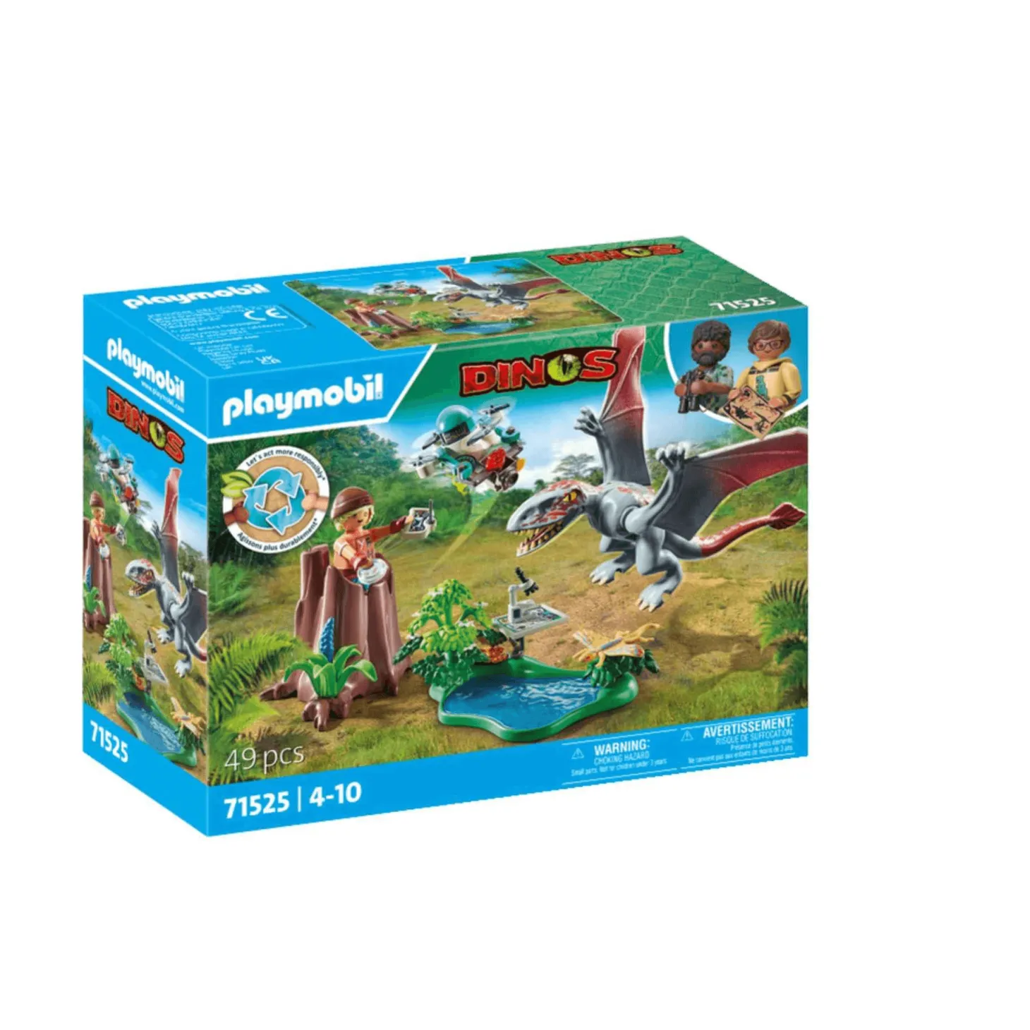Playmobil Observatorio con Dimorphodon