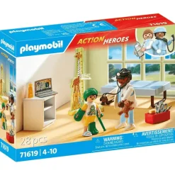 Playmobil Pediatra con osito de peluche