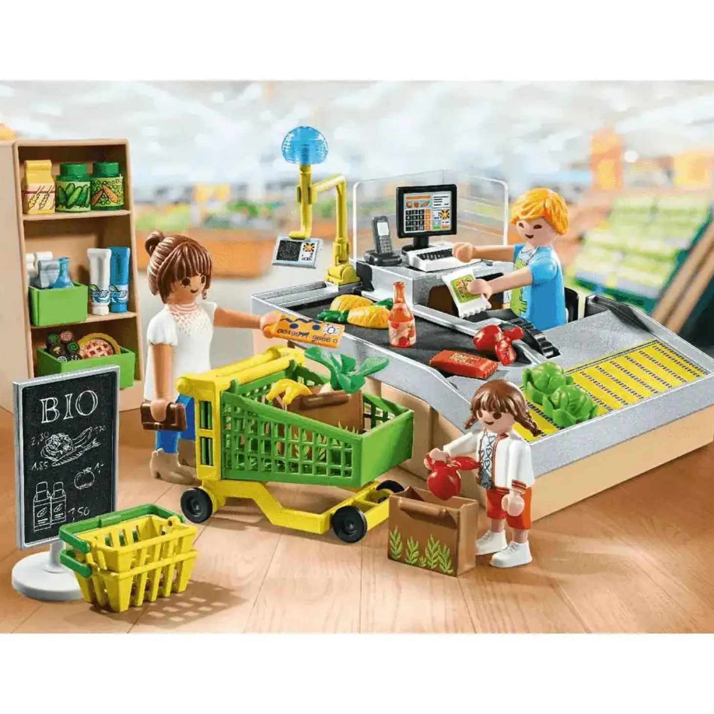Playmobil Promo pack supermercado ecológico