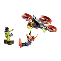 Playmobil Rescate Marítimo Buzo con Dron de Rescate 70143
