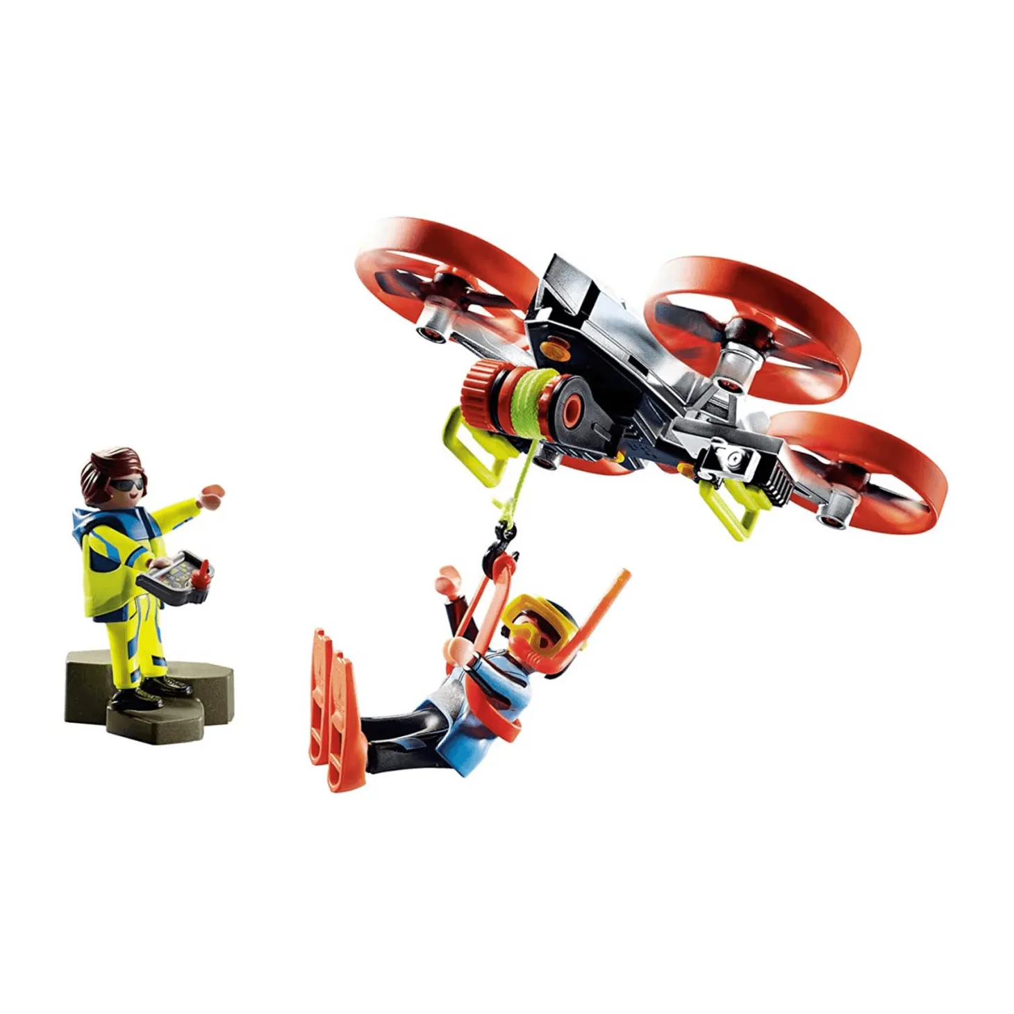 Playmobil Rescate Marítimo Buzo con Dron de Rescate 70143