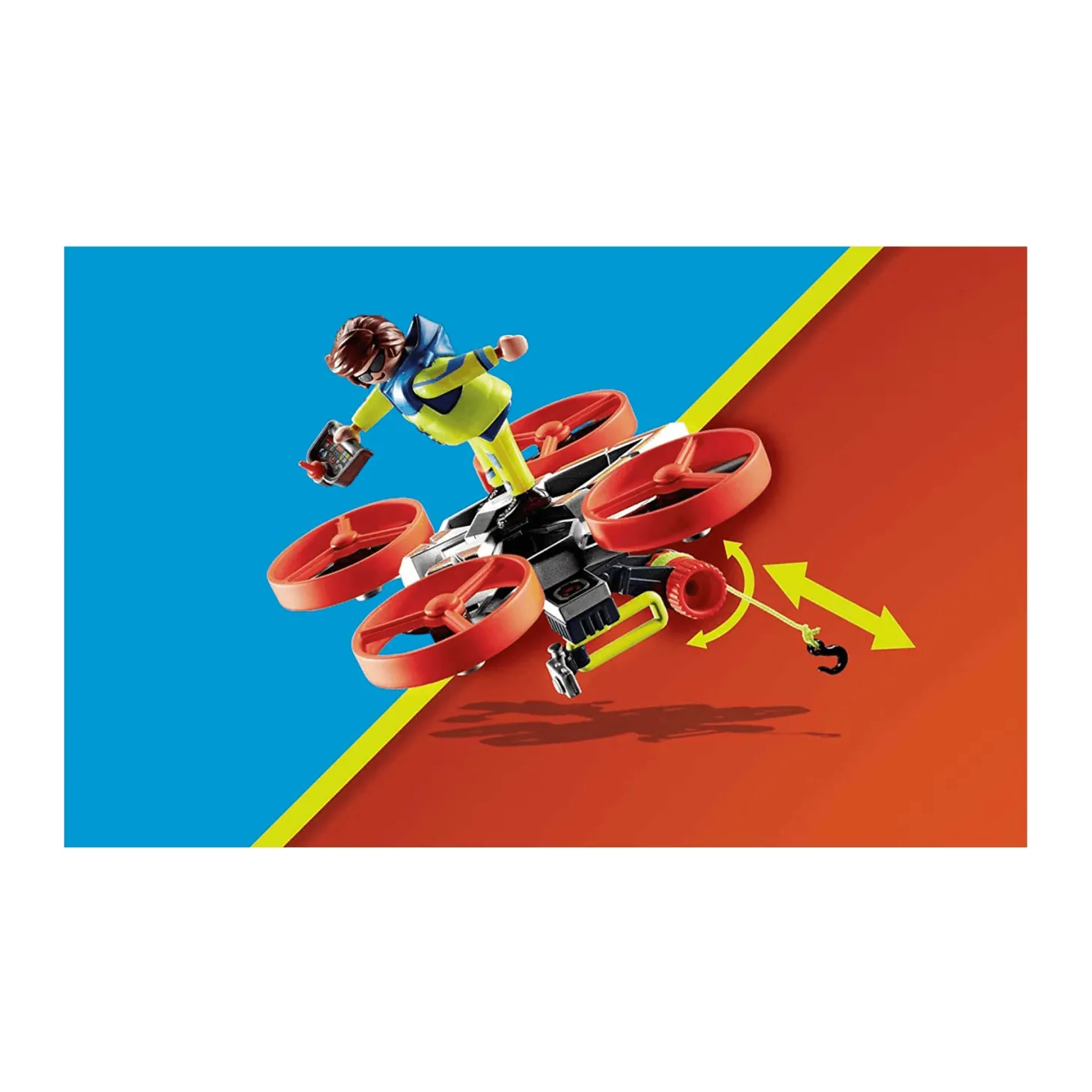 Playmobil Rescate Marítimo Buzo con Dron de Rescate 70143