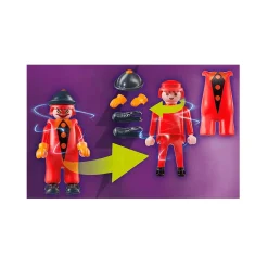 Playmobil Scooby Doo Aventura con Ghost Clown 70710