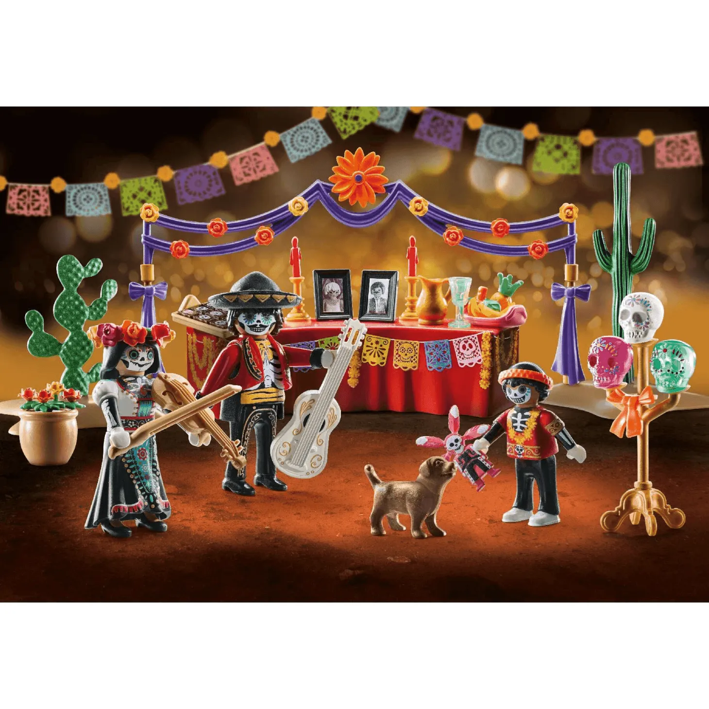 Playmobil Set Día de los Muertos con Figuras y Accesorios