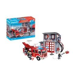 Playmobil Set de Bomberos Mega con Accesorios