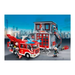 Playmobil Set de Bomberos Mega con Accesorios