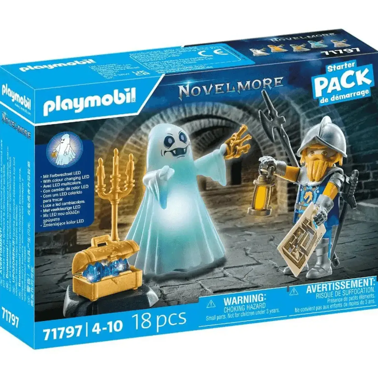 Playmobil Starter pack fantasma y caballero Novelmore