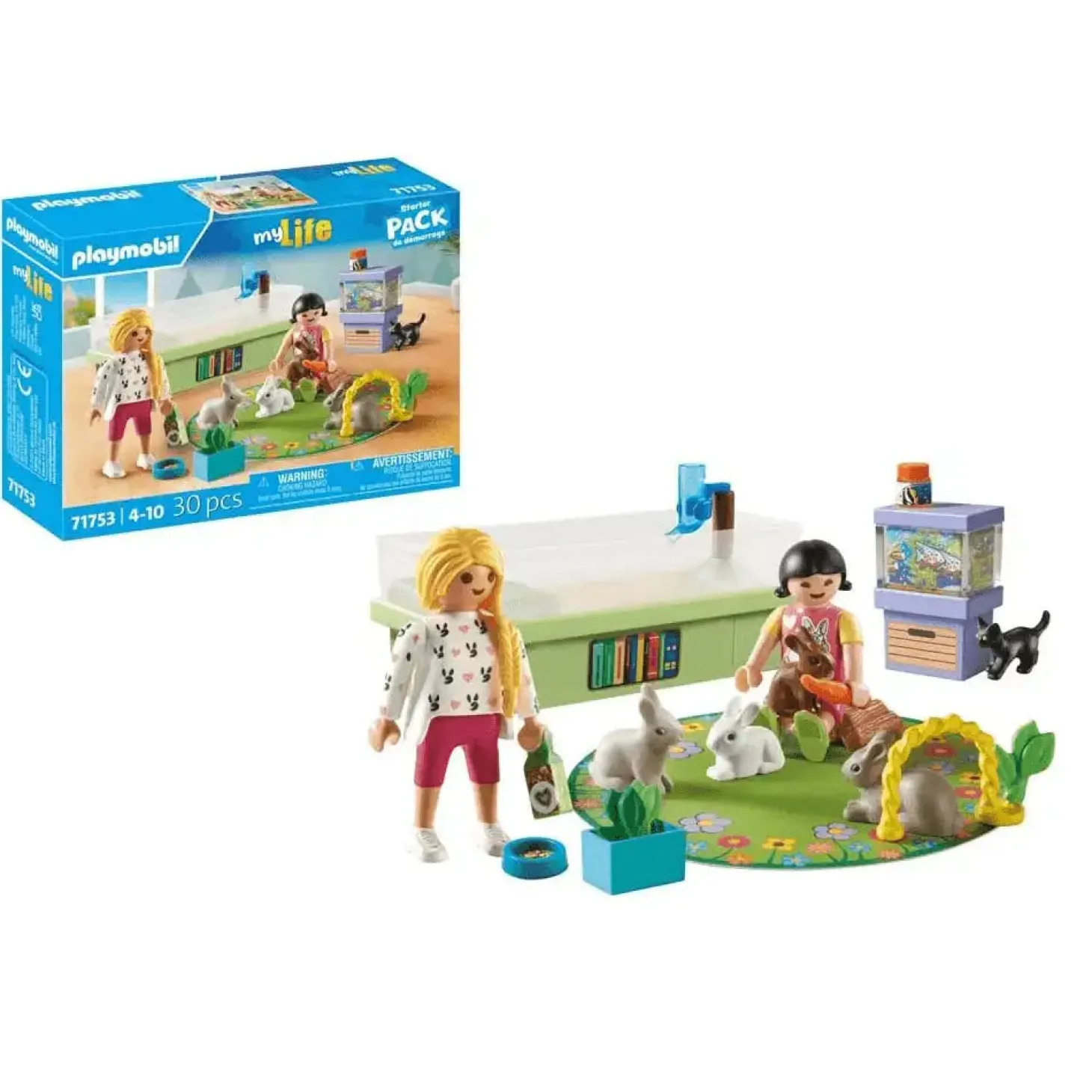 Playmobil Starter pack familia de conejos