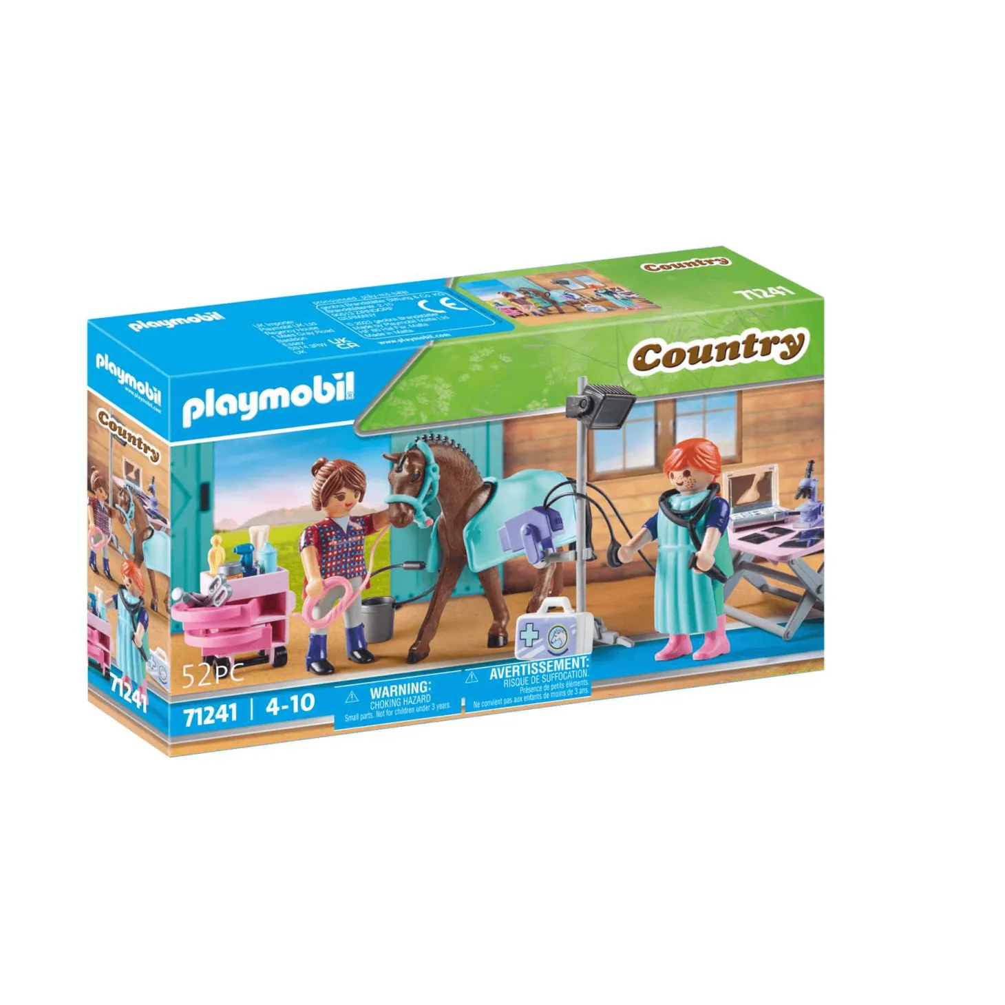 Playmobil Veterinaria de Caballos