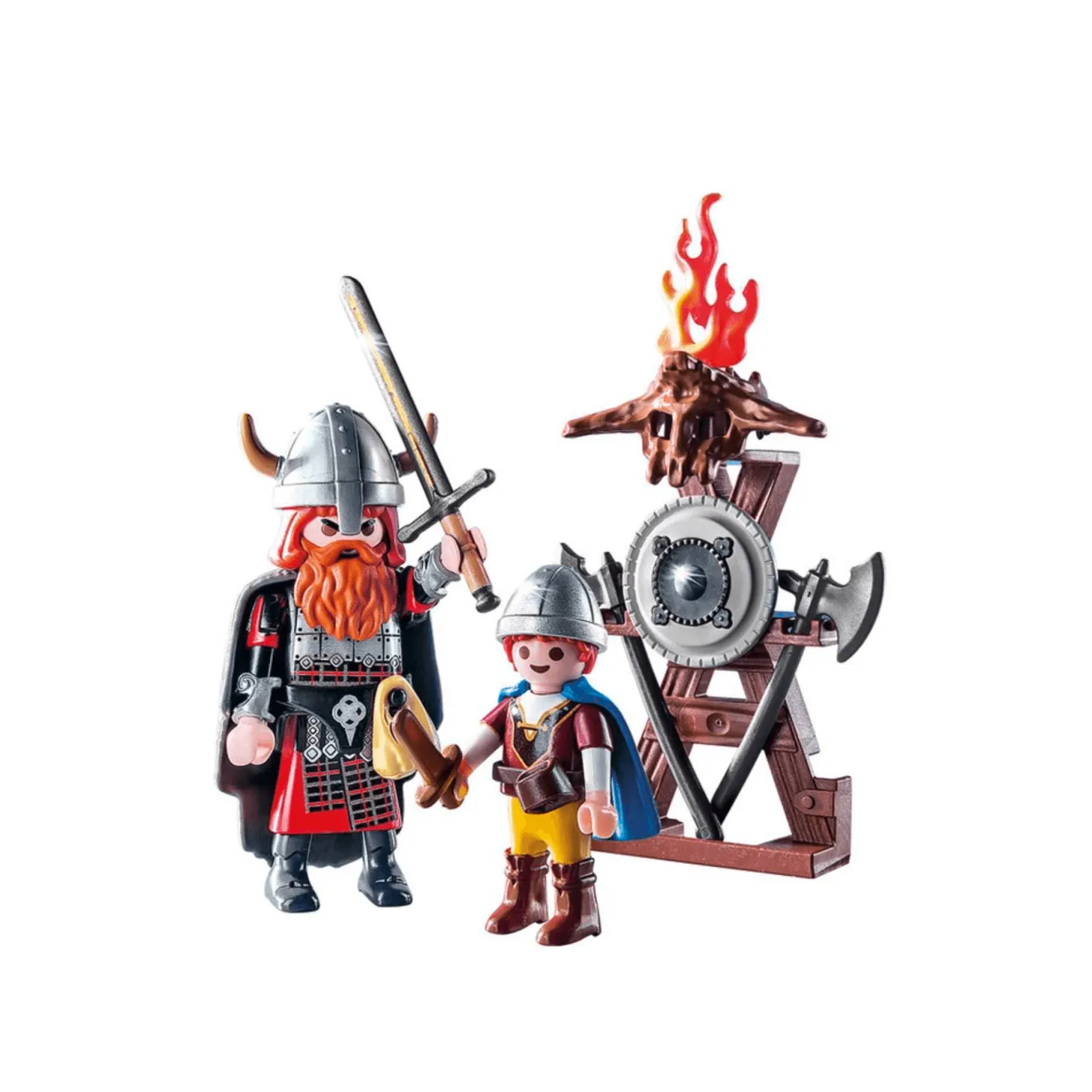 Playmobil Vikingos con Escudo