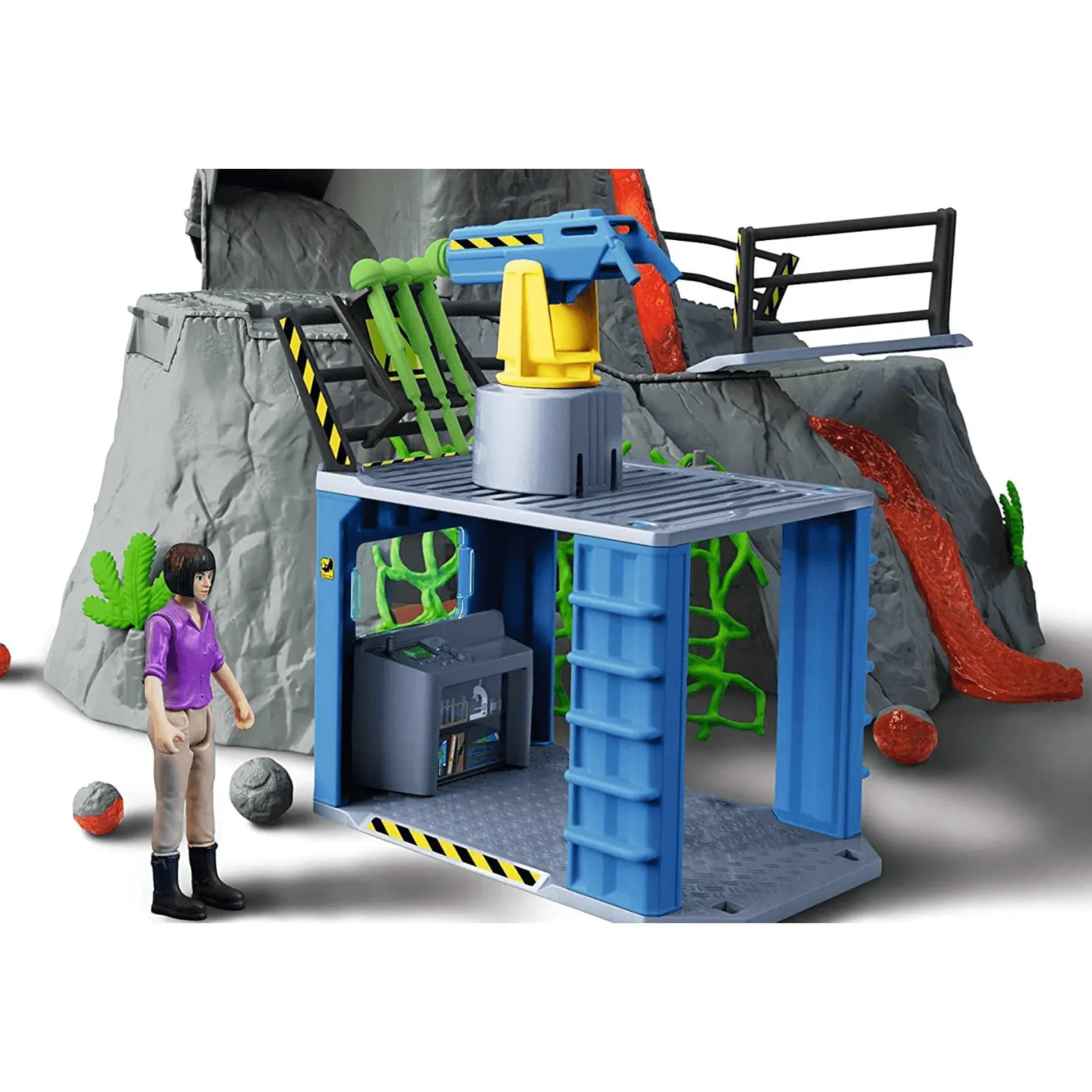 Playset Gran Expedición al Volcan