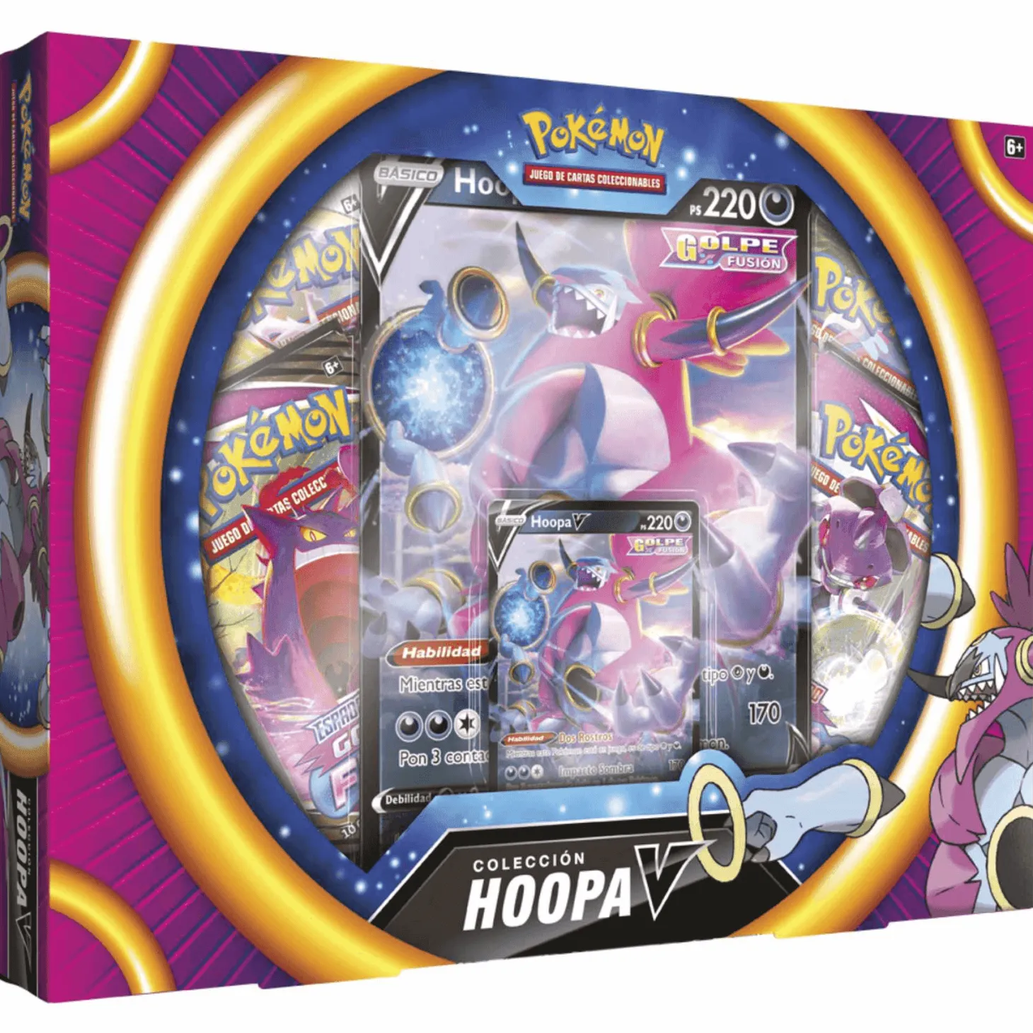 Pokemon Colección Hoopa V Exclusivo