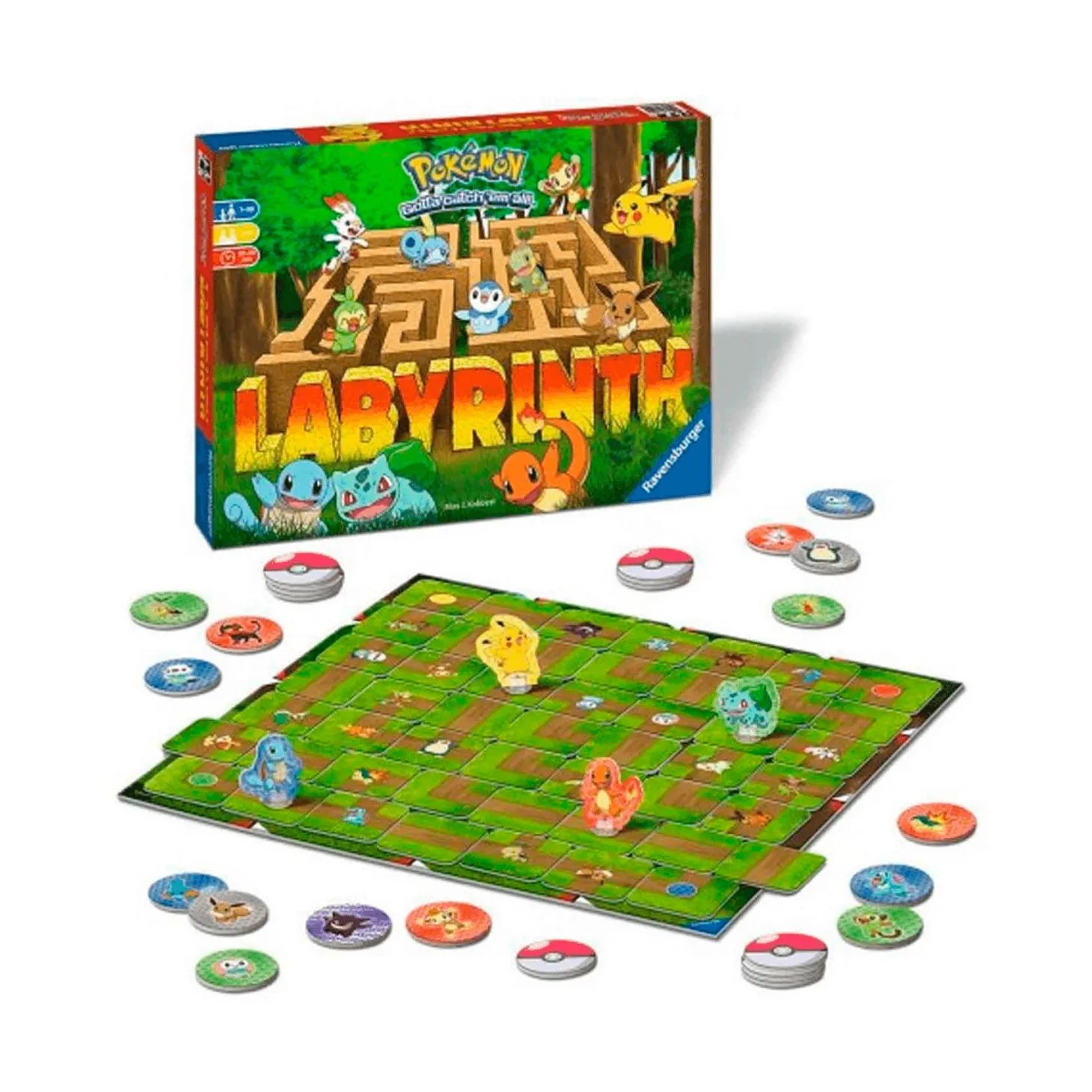 Pokemon Juego Laberinto Especial 25 Aniversario