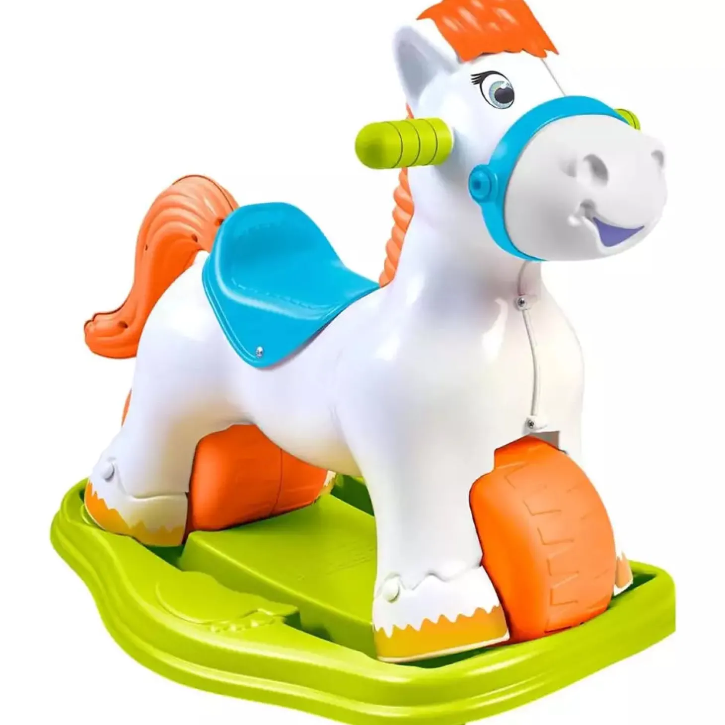 Ponyfeber 2 en 1 – Correpasillos y balancín con sonido