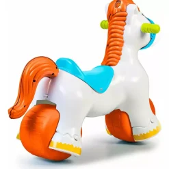 Ponyfeber 2 en 1 – Correpasillos y balancín con sonido