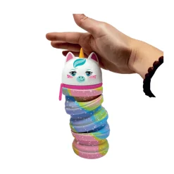 Portatodo Extensible Súper Divertido Mitama Silicona Resistente y Colores Surtidos