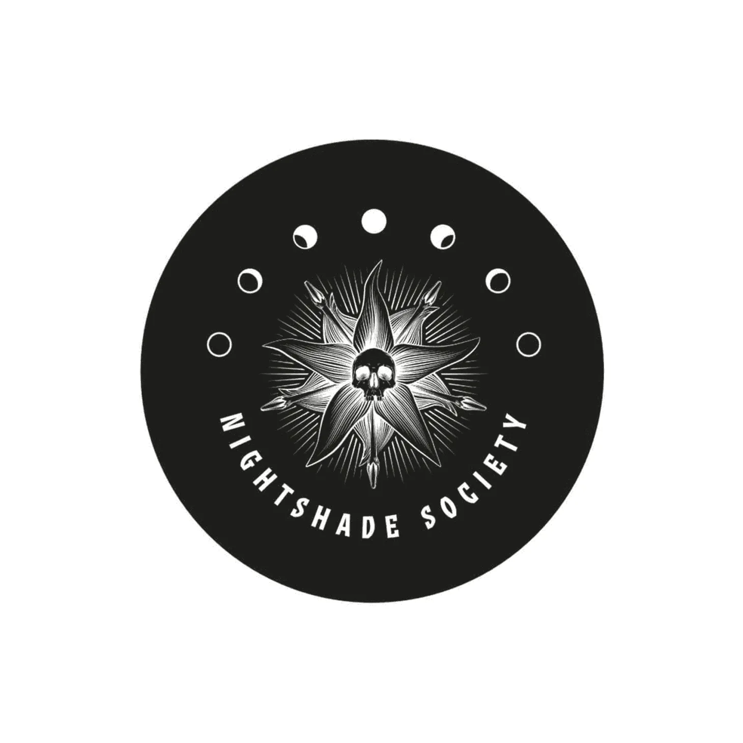 Posavasos 'Nightshade Society' – Producto Oficial de la Serie 'Wednesday' de Netflix