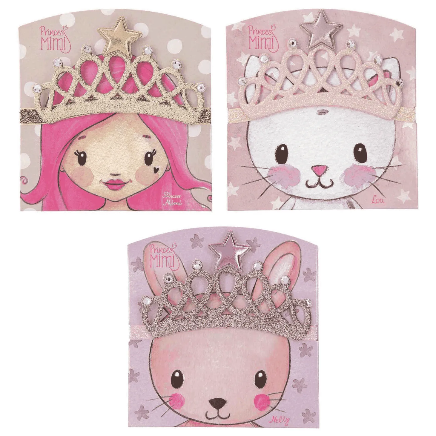 Princess Mimi Diadema con Coronita Diferentes Modelos