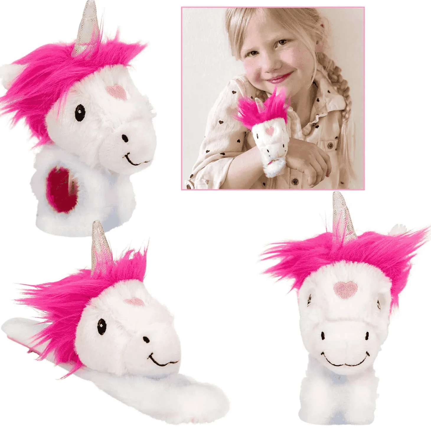 Princess Mimi Pulsera Slap de Peluche Diferentes Modelos