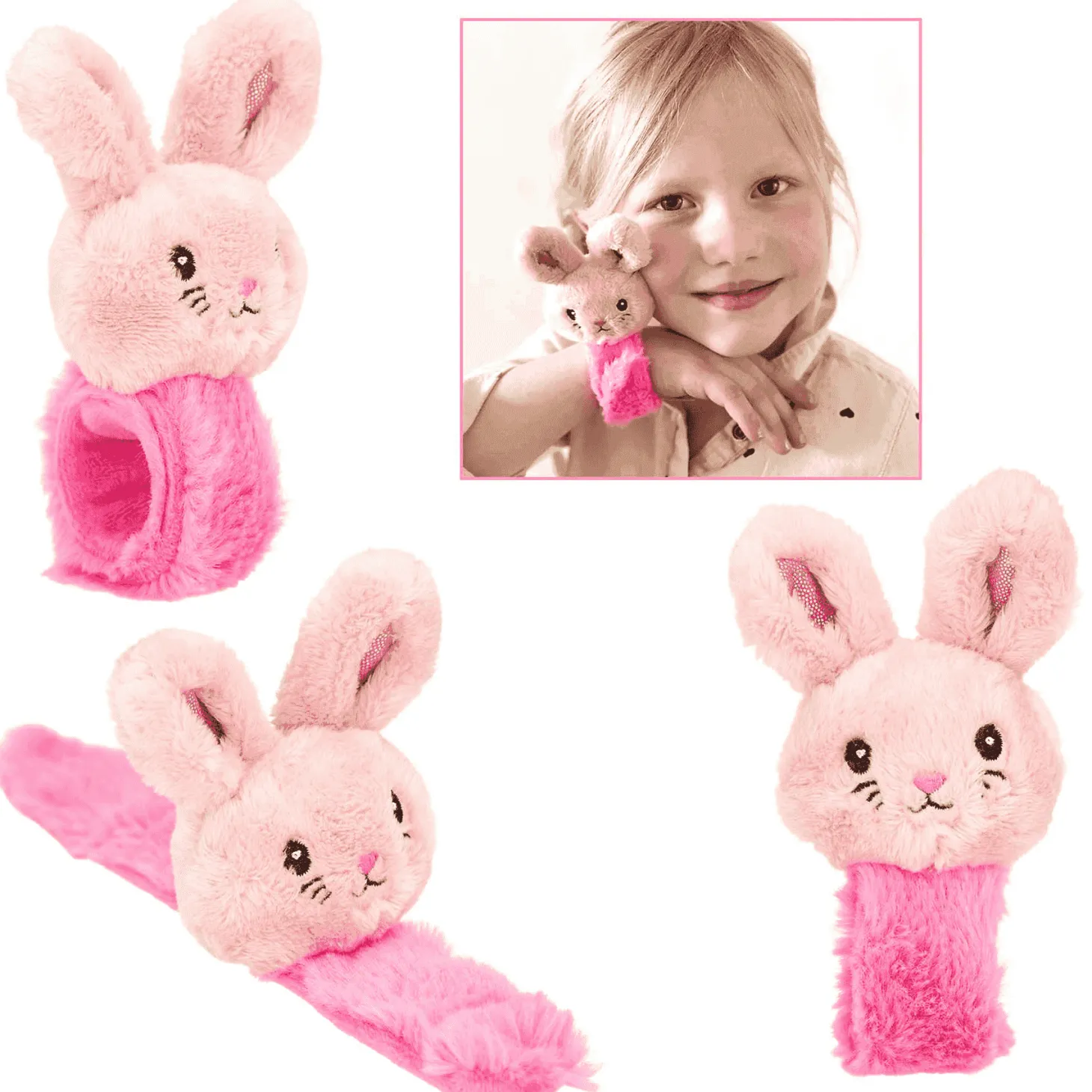 Princess Mimi Pulsera Slap de Peluche Diferentes Modelos