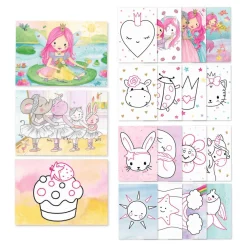 Princess Mimi Set Creativo Pegamento de Purpurina