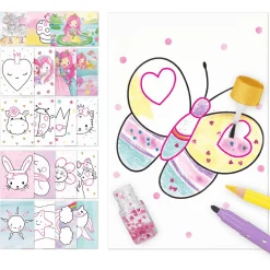 Princess Mimi Set Creativo Pegamento de Purpurina