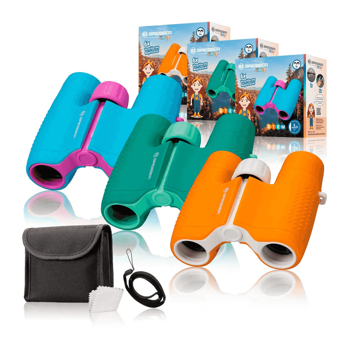 Prismáticos infantiles BRESSER JUNIOR 6x21