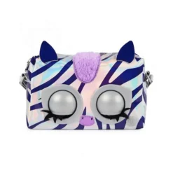 Purple Pets Bolso Metallic Magic Zebra