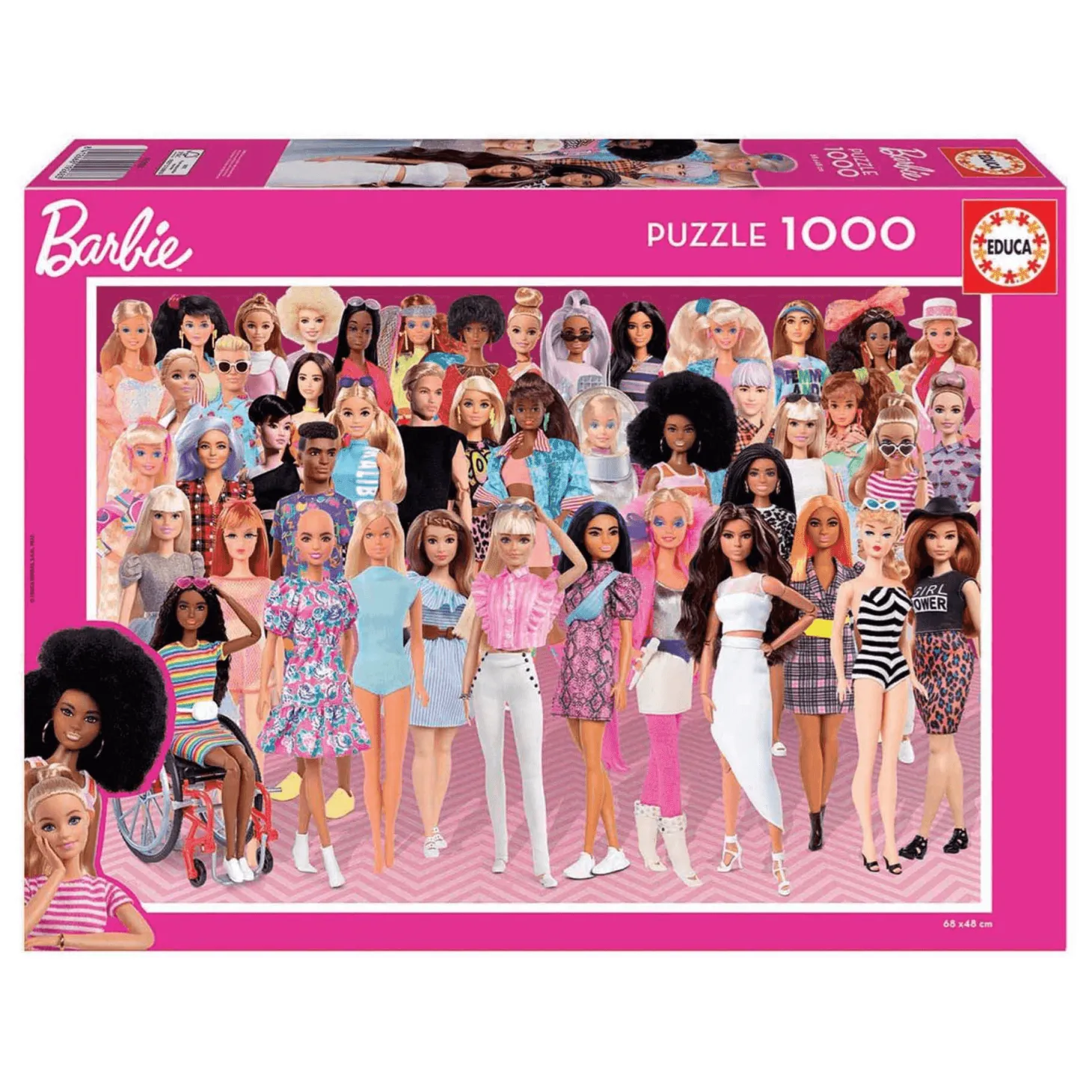 Puzzle 1000 Barbie