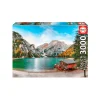 Puzzle 3000 Lago Braies En Otoño