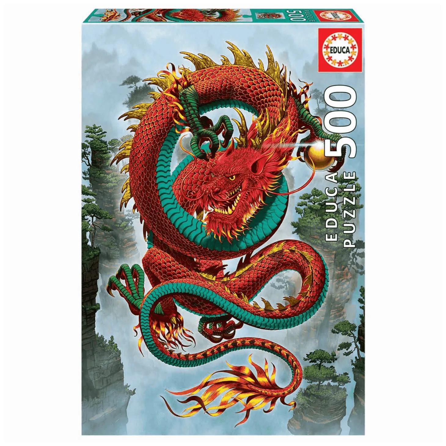 Puzzle 500 piezas El Dragón de la Buena Fortuna