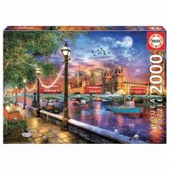 Puzzle 2000 piezas Londres Al Atardecer
