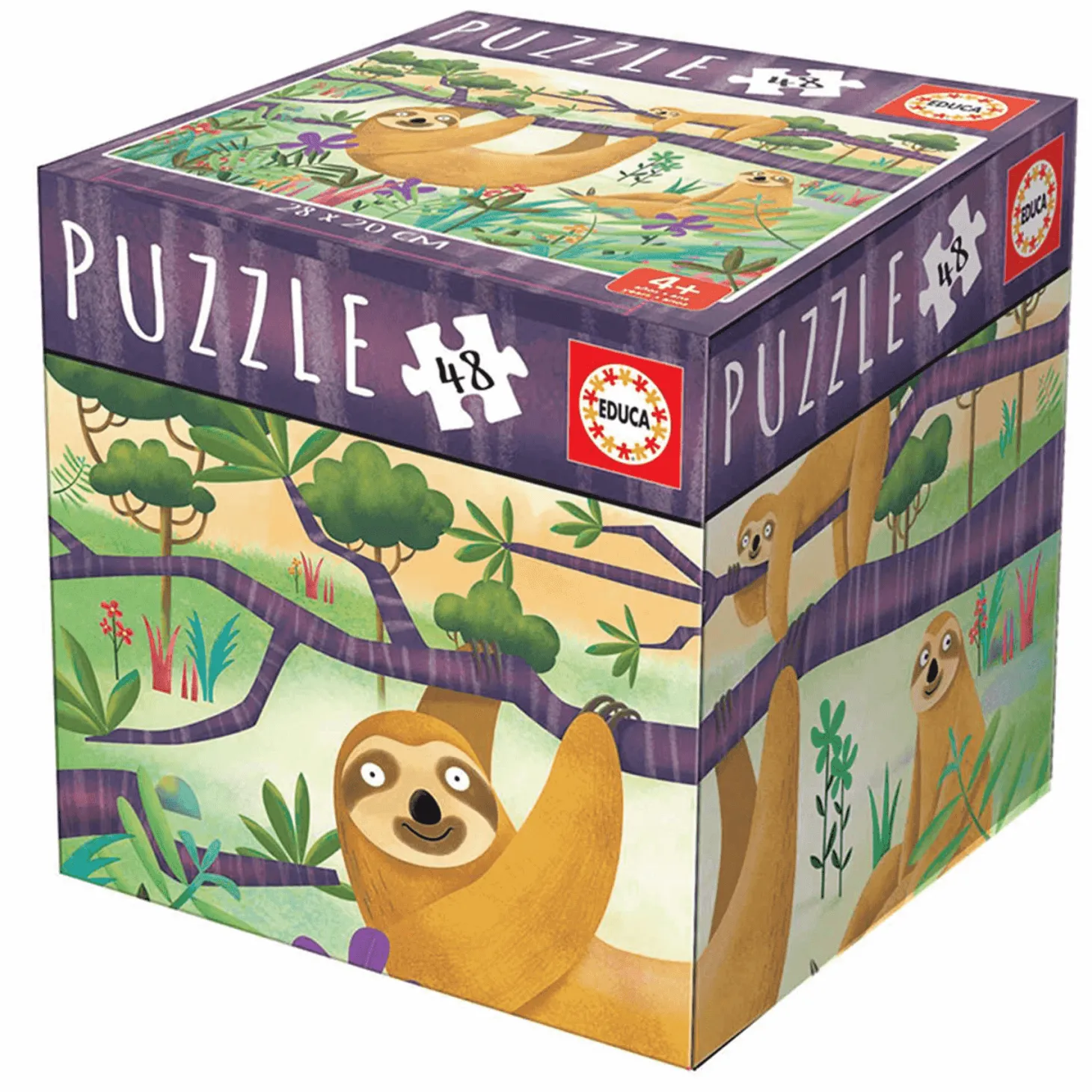 Puzzle 48 Piezas Perezosos