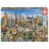 Puzzle 2000 piezas Simbolos De Europa
