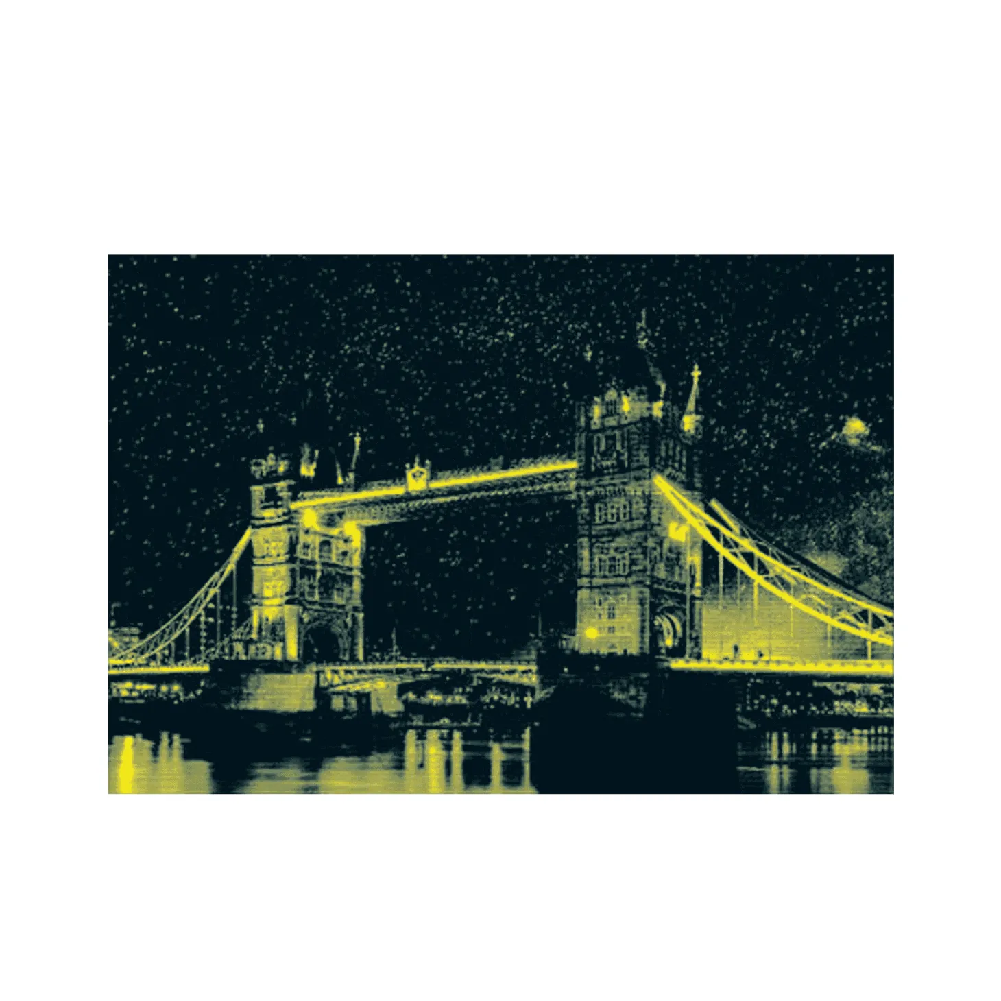 Puzzle 1000 Tower Bridge, Londres 'Neon'