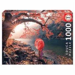 Puzzle Amanecer En El Río Katsura Japón 1000 Piezas
