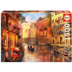 Puzzle Atardecer En Venecia 1500 Piezas