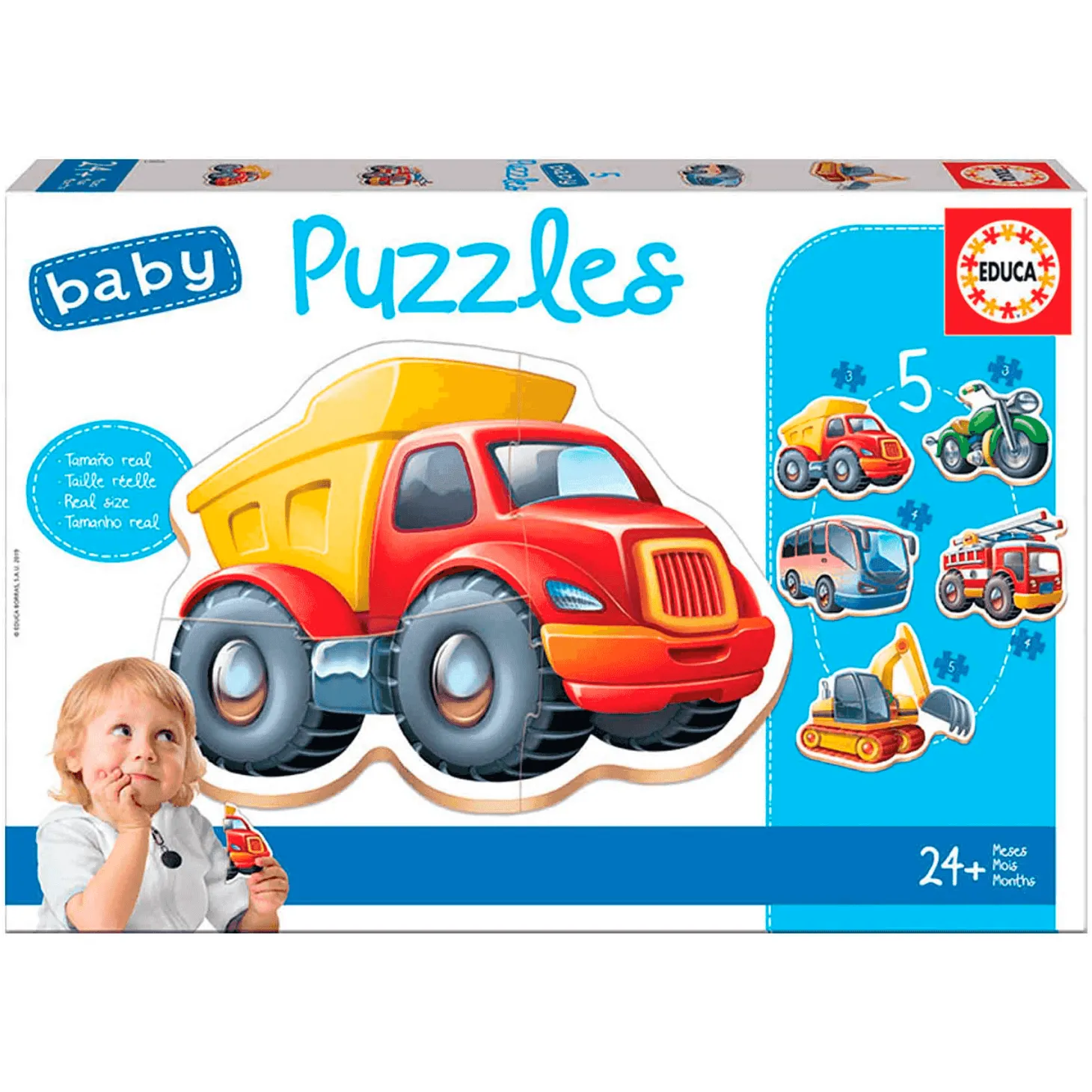 Puzzle Baby Vehículos