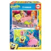 Puzzle Bob Esponja 2x48 Piezas