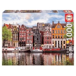 Puzzle Casas Danzantes Ámsterdam 1000 Piezas