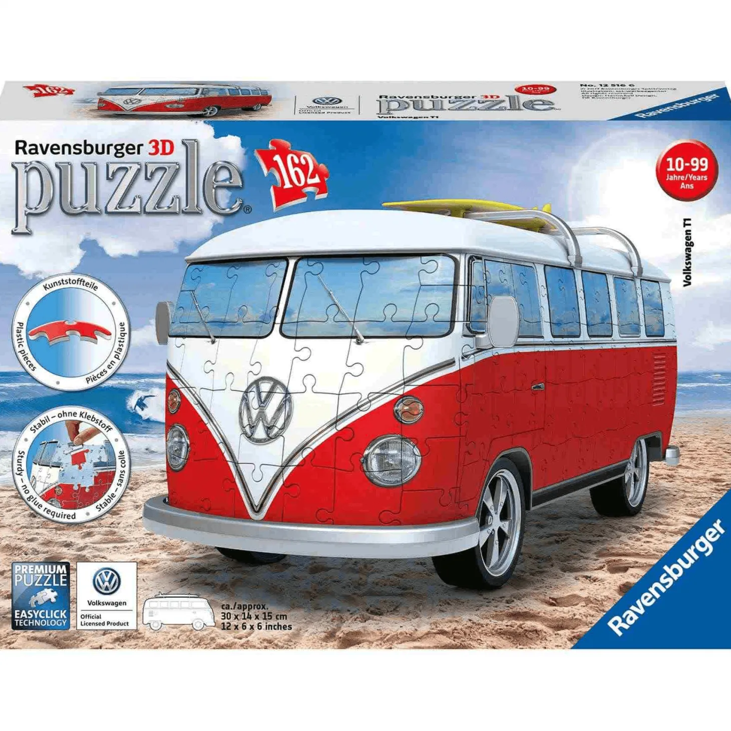 Puzzle 3D Furgoneta Volkswagen