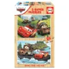 Puzzle de Madera Cars 2x25 Piezas