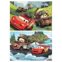 Puzzle de Madera Cars 2x25 Piezas