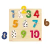 Puzzle de Madera Numeros