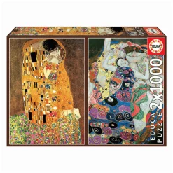 Puzzle El Beso y La Virgen, Gustav Klimt